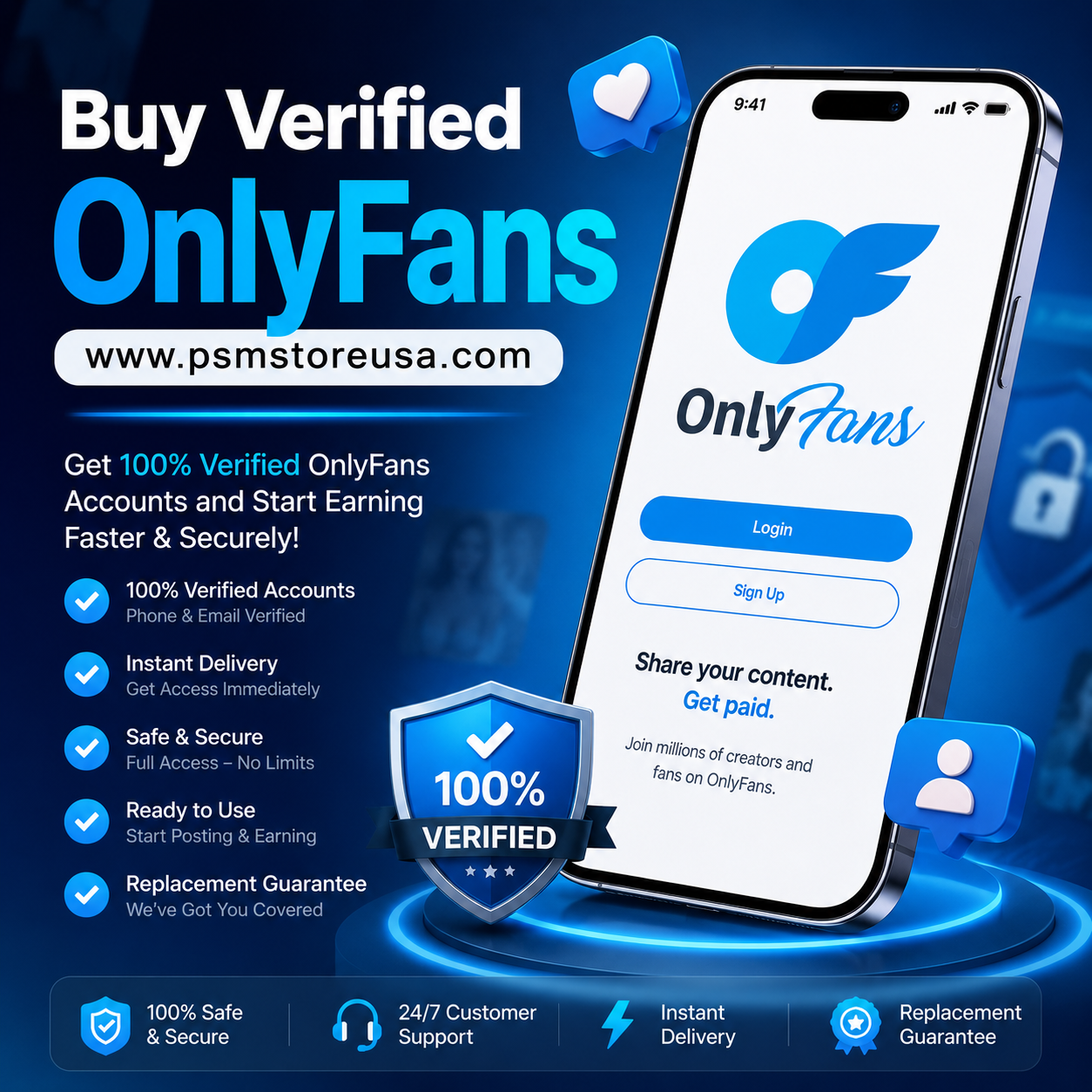 Buy Verified OnlyFans Accounts