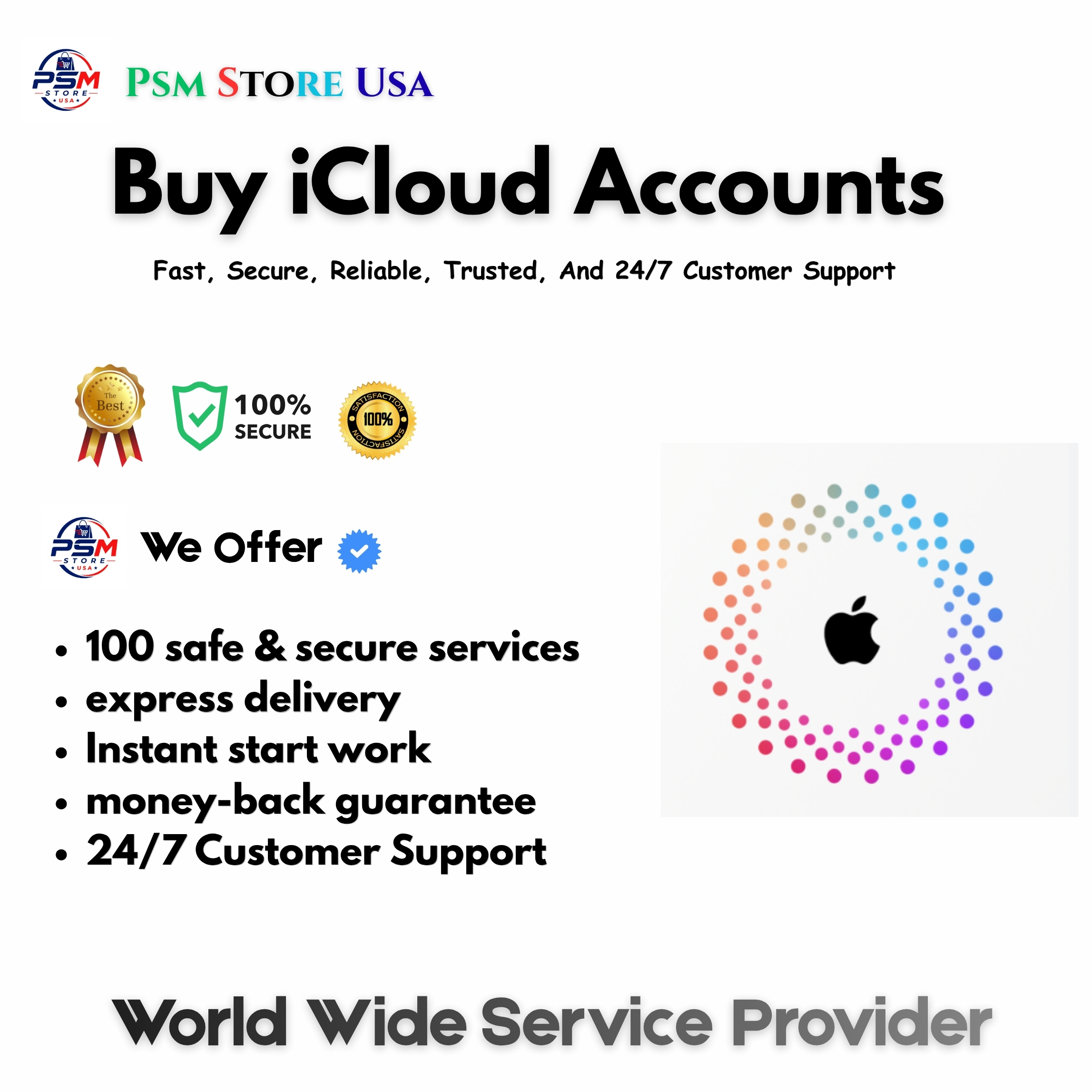 Buy iCloud Email Accounts